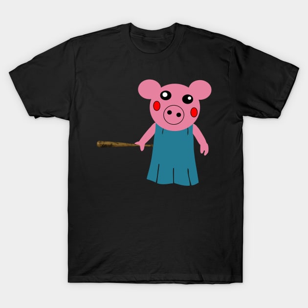 Piggy lovers T-Shirt by FreeKidsArt